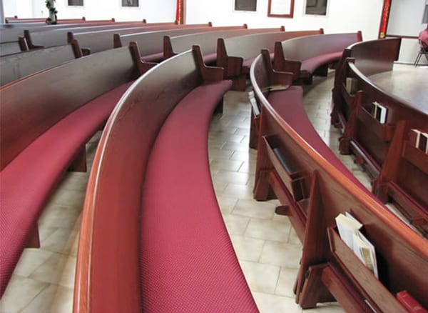 Curved Pews