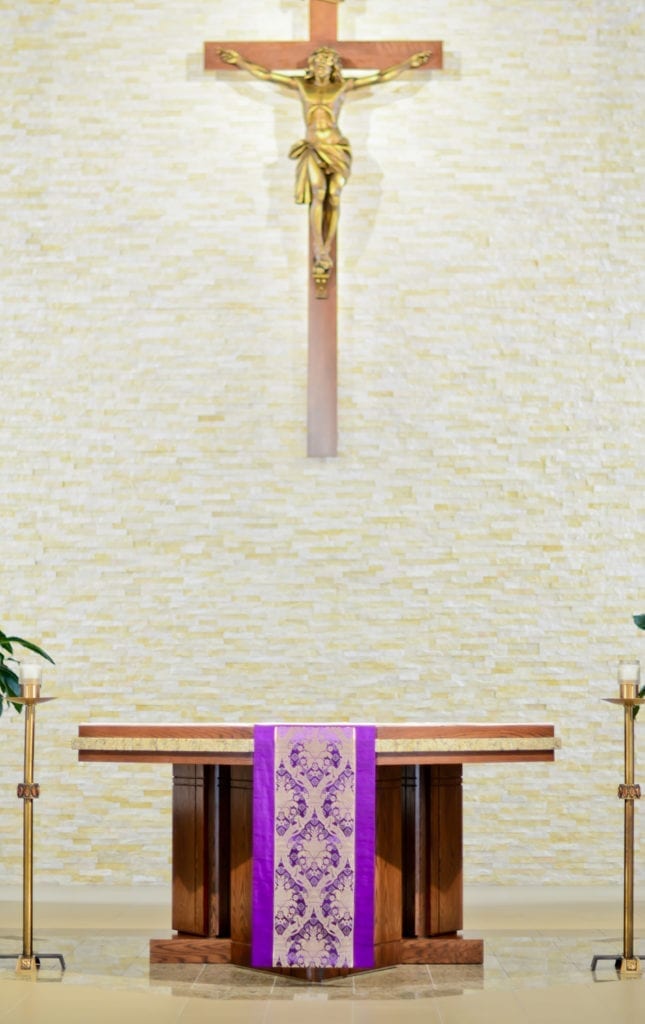Altar and Cross