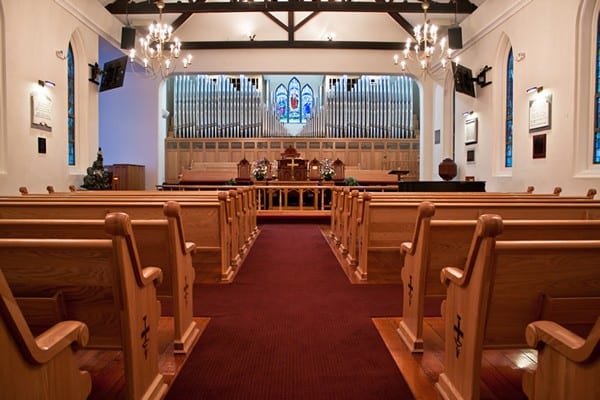 Pews from Center Aisle