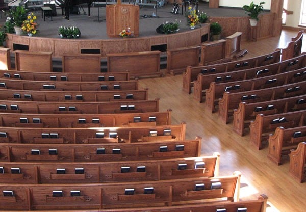 Seating Viewed from Balcony