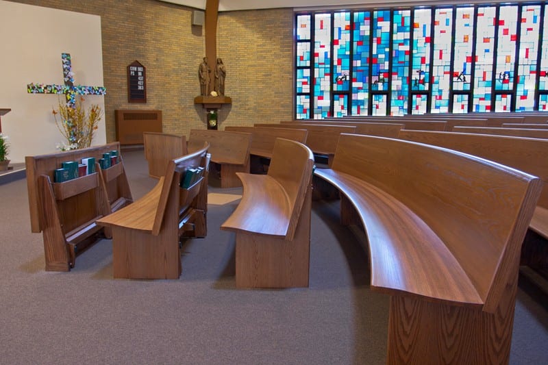 Endless Curved Pews