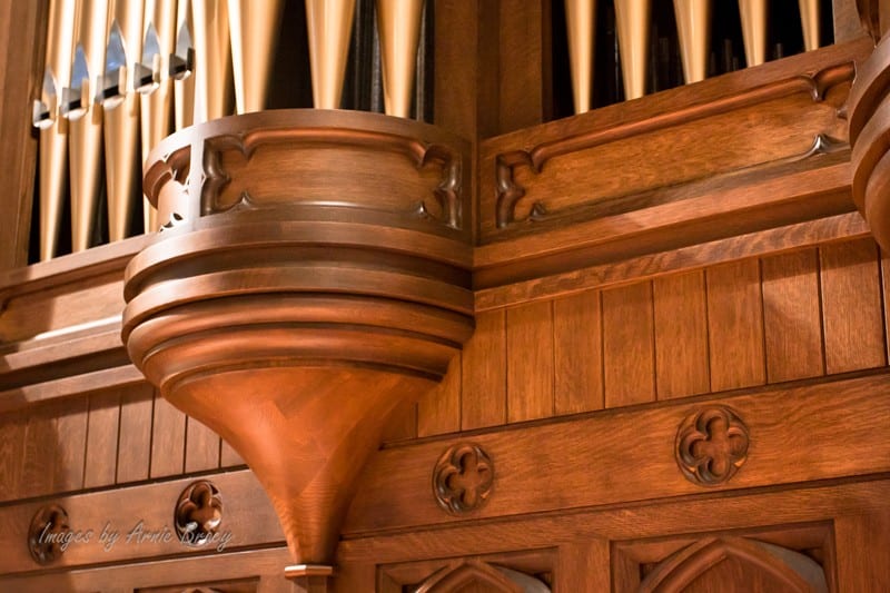 organ bell detail