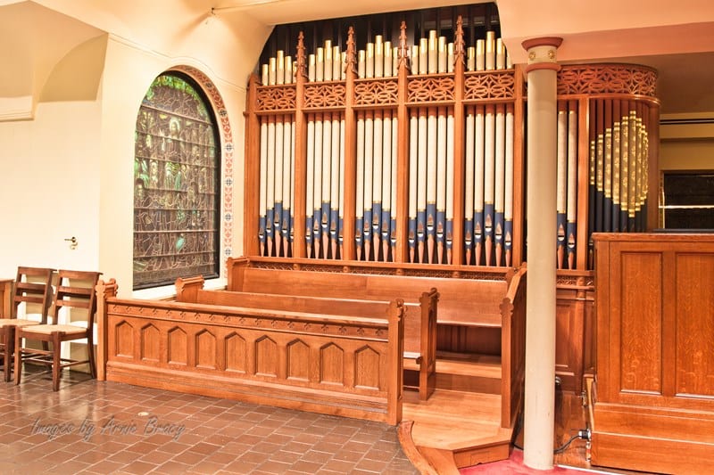 Choir Seating and Organ Case