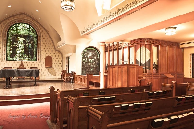 The interior of Christ & St. Stephen’s Episcopal Church